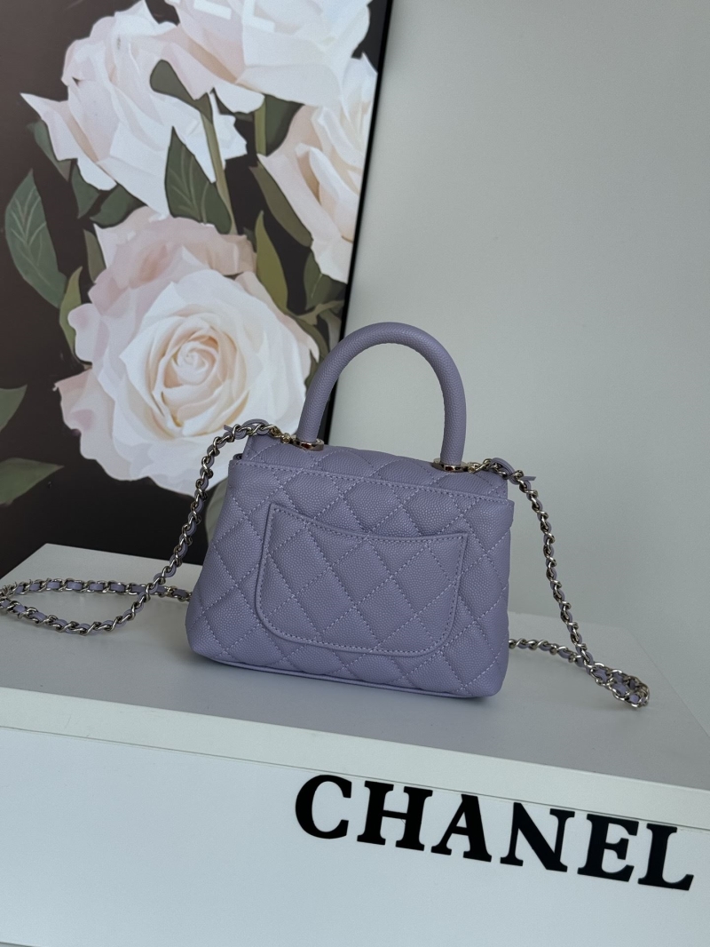 Ch**el top handle bags